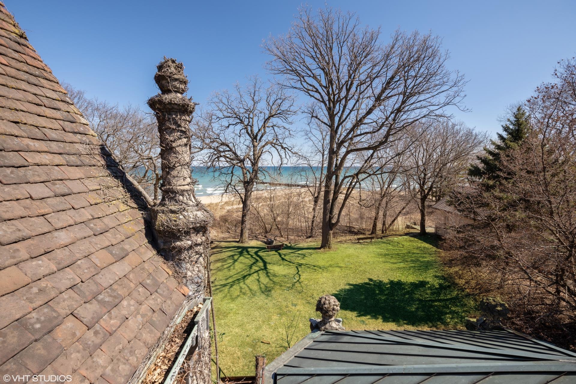 View from roof of Harley Clarke Mansion